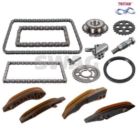 EKSANTRIK ZINCIR SETI ALT UST BMW B37 B57 F20 F40 F45 F46 G20 G11 G12 G14 G15 F48 F39 G01 G02 G05