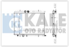 RADYATÖR 307 00 C4 04 1.4 16V-1.6 16V-PARTNER-BERLINGO 97 2.0HDI 00 AC /- MEKx562x378x27 AL/PL/BRZ