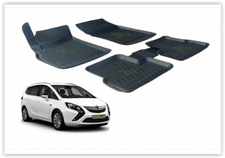 x PASPAS 3D X-MAT HAVUZLU OPEL ZAFIRA C 11 SİYAH