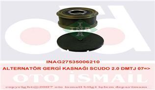 ALTERNATÖR GERGİ KASNAĞI P206-207-307-308-406-407-PARTNER-C2-C3-C4-C5-C8-XSARA 1.4HDI-1.6HDI-2.0HDI