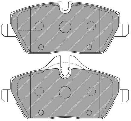 ÖN BALATA BMW E81 116D 118D 06-9.12 E87 116İ 118İ 2.0İ 116D 118D 03-9.12 E82 118İ 118D 08
