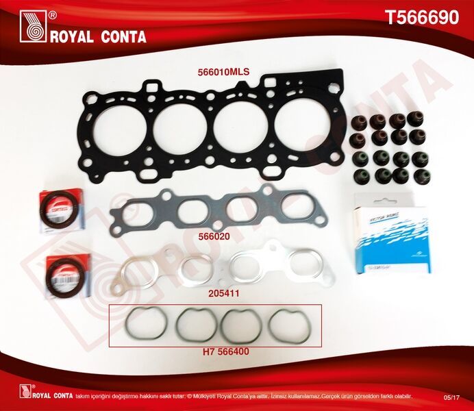 ÜST TAKIM CONTA CORTECO KEÇELİ SUBP.LAST SUBAP KAPAK CONTASIZ FOCUS 2 1.6 16V 03 100HP