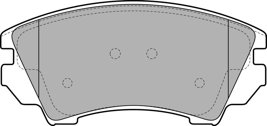 ÖN BALATA OPEL ASTRA J 12 14 INSIGNIA 08 11 ZAFIRA 11 SAAB 9.5 10 17 JANT GDB1783