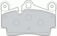 ARKA BALATA TOUAREG 02-10 CAYENNE 02-10 Q7 06-11 112X73 GDB1549