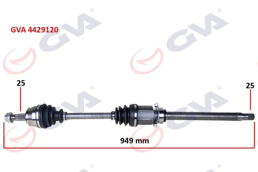 KOMPLE AKS SAĞ FIORINO 1.3 MJT A/T 08-13 İÇ AKS KAFALI