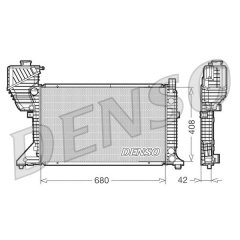 RADYATÖR MERCEDES SPRINTER 95-06 MEK KLİMASIZ 680x409x40