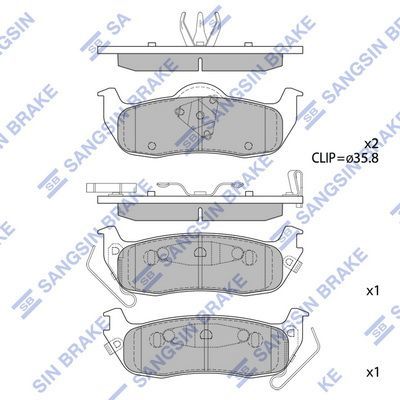 ARKA BALATA GRAND CHEROKEE 2 2.7 CRD 02 GRAND CHEROKEE 3 5.7 V8-3.7 V6 05 GDB4137