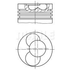 MOTOR PİSTON SEGMAN 0.50 CADDY 1.9 TDİ AFN 3.4 SİLİNDİR 80.01 030PI00041102