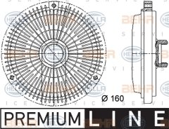 FAN TERMİĞİ W124-W202-W210-W208 M111 1993-2000 CFC 76 000P