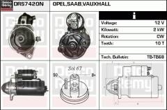 x MARŞ MOTORU 12V 2Kw 10 DİŞ ASTRA G-VECTRA B-VECTRA C-ZAFIRA A-OMEGA B 2.0 DI-DTI-2.2DTI