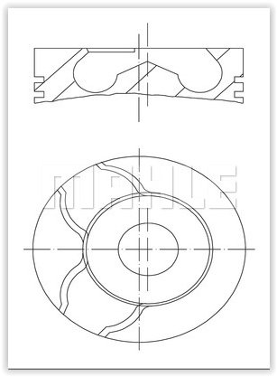 MOTOR PİSTON SEGMAN STANDART CLIO-KANGOO 1.5 DCI K9K 76.00 26 pim 0.20mm. Kısa