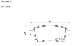 ARKA BALATA FLUENCE 13 MEGANE 08 SCENIC 08 440603734R