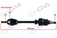 KOMPLE AKS SOL CLIO 3 1.5 DCI 05- LOGAN 1.4-1.6-1.5 DCİ 07- 653mm