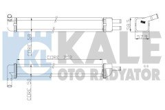 KALORİFER 2 SIRA CU PL R12-TOROS BAKIR BORULU