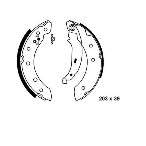 ARKA PABUÇ BALATA P106-P206-P306-SAXO-CLIO 2-SYMBOL-THALIA-LAGUNA-TWNG-LOGAN 04 SANDERO 08 7701206962