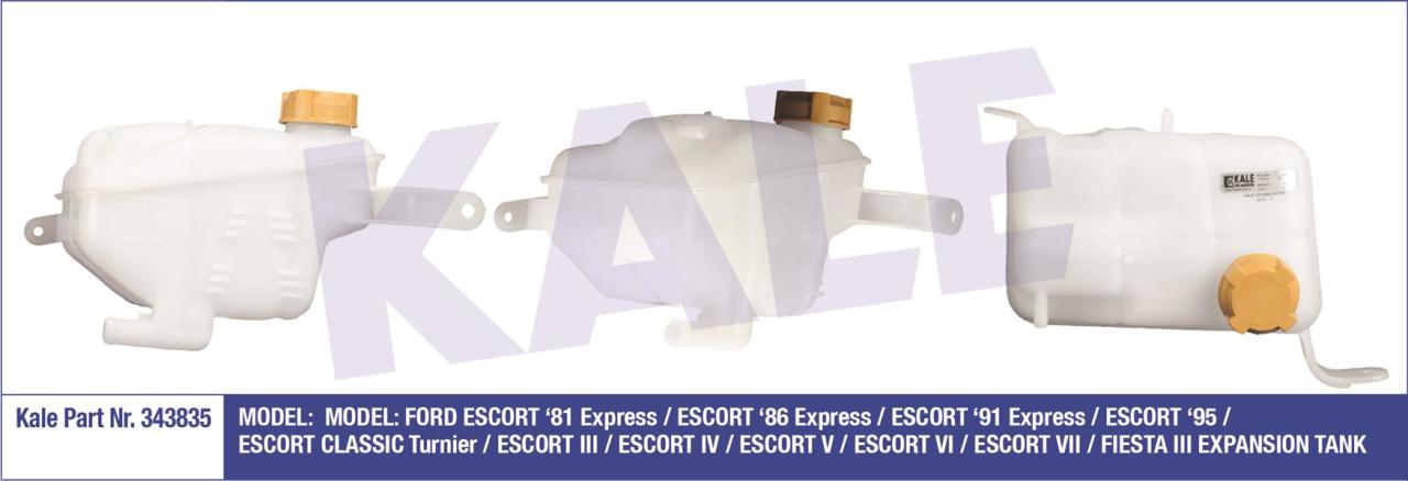 GENLEŞME KAVANOZU KAPAKLI ESCORT 91 Express 1.8D-ESCORT 5 1.6-ESCORT 1.8D RADYATÖR EK SU DEPOSU