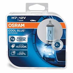 AMPUL 12V H7 55W 4200K BEYAZ IŞIK INTENSE 20 PARLAK BEYAZ IŞIK İKİLİ AMBALAJ
