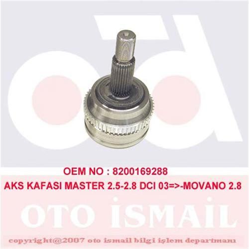 AKS KAFASI DIŞ MASTER 2 1.9DCI-2.2DCI-2.5DCI-2.8DTI-MOVANO 2.2DTI-2.8 DTI 02 151453