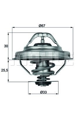 TERMOSTAT 92 BMW M40 E36 E39