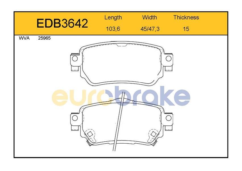 ARKA BALATA RENAULT KADJAR 15 NISSAN QASHQAI-XTRAIL 14 GDB3617-FDB4842-LP3145