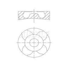 x MOTOR PİSTON SEGMAN 0.50 P407-EXPERT-C5-P807 2.0 HDİ 16V DW10ATED4 85.50