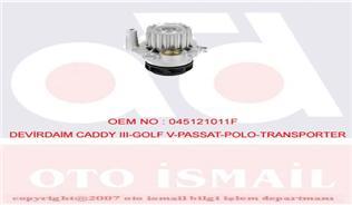 DEVİRDAİM CADDY-GOLF 5-JETTA-PASSAT-POLO-TRANSPORTER T5-FABIA-OCTAVIA-IBIZA 1.9TDI AXB-BJB-BXE 04-10