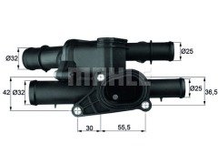 TERMOSTAT KOMPLE BORA-GOLF 4-A3 1.9-2.3-2.0 99-05 OTOM. 105C