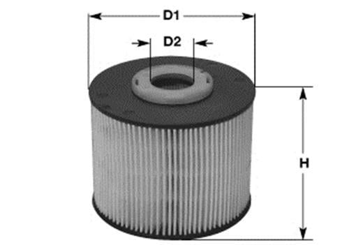 YAKIT FİLTRESİ SCUDO 2-P308-P3008-P407-P5008-C4-C5 2.0 HDI-JTD SU AYIRAÇLI KAĞIT PU927x