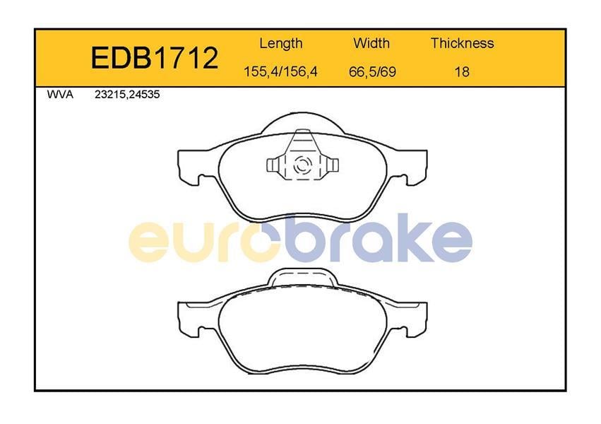 ÖN BALATA MEGANE 2 SCENIC 15 DCI/1.6 16V 03 CLIO 3 2.016V 2.06 GDB1687-FDB1866-LP2252