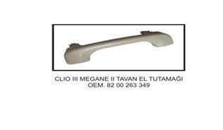 TAVAN EL TUTAMAĞI CLIO 3-MEGANE 2 /MODUS AÇIK GRİ