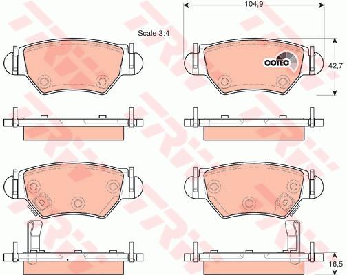 ARKA BALATA ASTRA F 98/00 ASTRA G 98/05 ZAFIRA 98-05