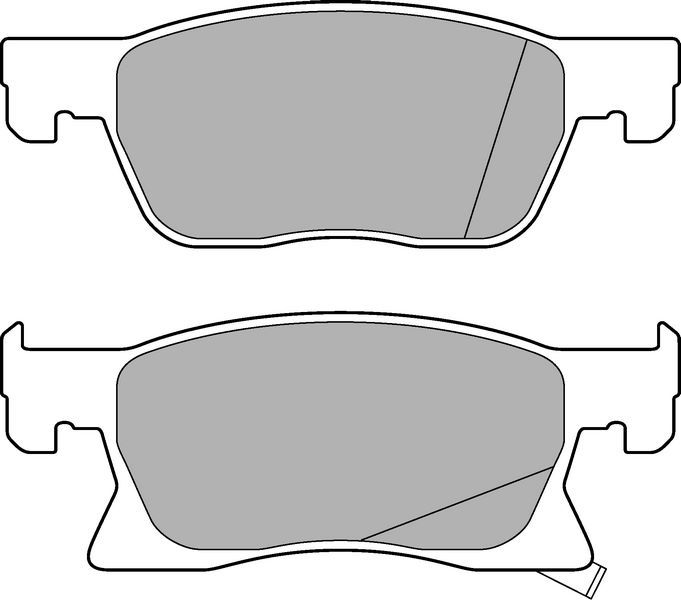 ÖN BALATA ASTRA K 15 15 inc 155.2x58.9x19.8