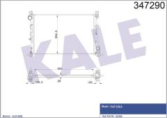 RADYATÖR FIAT EGEA 1.3-1.6 MULTİJET-1.4 AL-PL-BRZ