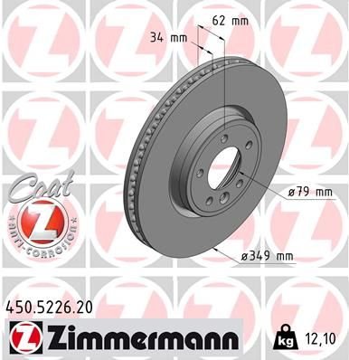 FREN DISKI ON 18 INC RANGE ROVER SPORT 2 L494 13 16 RANGE ROVER 4 VOGUE L405 12 DISCOVERY 5 L462 16