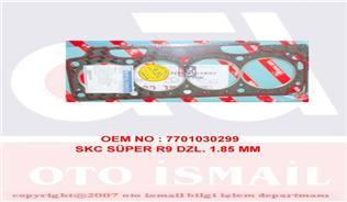 SİLİNDİR KAPAK CONTASI R9-R11 82 88 1.6D VOLVO 340 84 91 1.6 D 1.85 MM