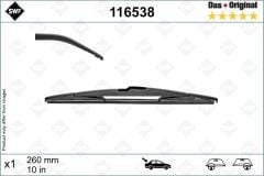 SILECEK SUPURGESI ARKA 260mm MERCEDES B-CLASS W246 11 18 . RENAULT CAPTUR 20 SWF