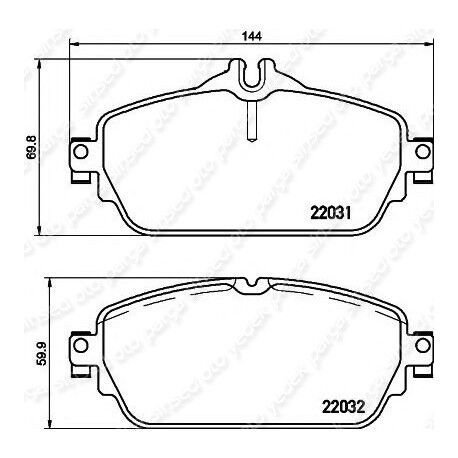 ÖN BALATA MERCEDES W205 C180 C200 C220 CLASS 2013 S205 C180 C200 C220 14