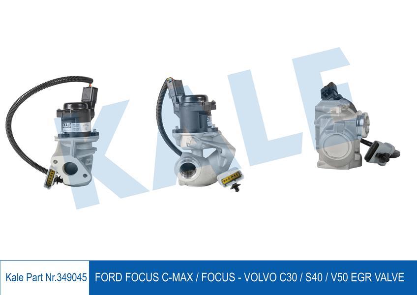 EGR VALFİ FOCUS 2-CMAX 1.6 TDCİ 05 90/100BG Euro4 -VOLVO C30-C40 2-V50 1.6D D4164T