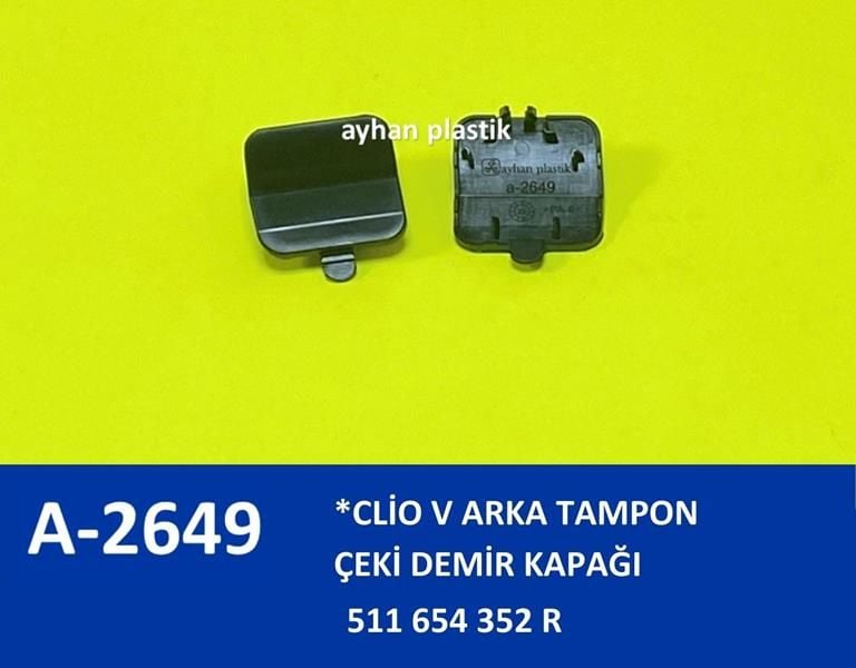 ARKA TAMPON ÇEKİ DEMİR KAPAĞI CLİO V