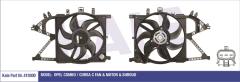 FAN MOTORU DAVLUMBAZLI OPEL COMBO-CORSA C 160W-360mm