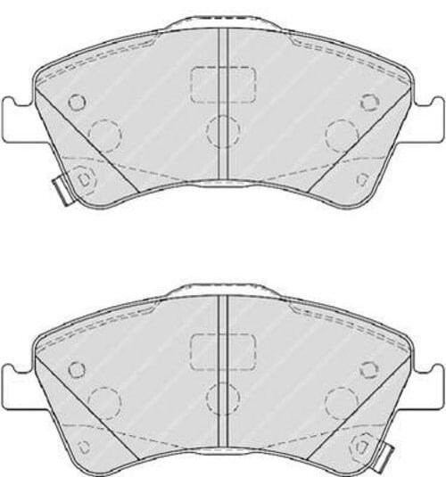 ÖN BALATA AURIS-COROLLA 2.0D-4D-2.2D 07 AVENSIS-VERSO 1.6-1.8-2.0-2.0D-4D 09 COROLLA 1.4D-4D 09