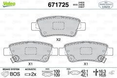 ARKA BALATA HONDA CRV 3 2.0 1-VTEC 2.2 1-CTDI 2.0 İDTEC 01/2007 2.4 İVTEC 09