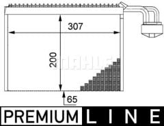 EVAPORATOR BMW E65 E66 02 07 PREMIUM LINE