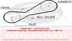 TRİGER KAYIŞI 081x210 VW TRANSPORTER T4 2.5TDI 10V 94-03 LT 28-32-46 2.5TDI 10V 96-06 VOLVO CT914