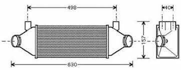 TURBO INTERKOLL RADYATORU TRANSIT V184 2.4TDCI 135PS 140PS 01 06 V347 06 07 A.CEKER