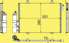 KLİMA KONDENSERİ CLIO 2 1.1-1.2-1.4-1.6-1.9 16V 98 LB03/BBO