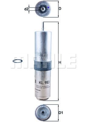 YAKIT FILTRESI BMW F45 F46 F48 F39 MINI F54 F55 F56 F57 F60