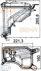 YEDEK SU DEPOSU BMW E81 E82 E90 E88 E91 E92 E93 E84 E89