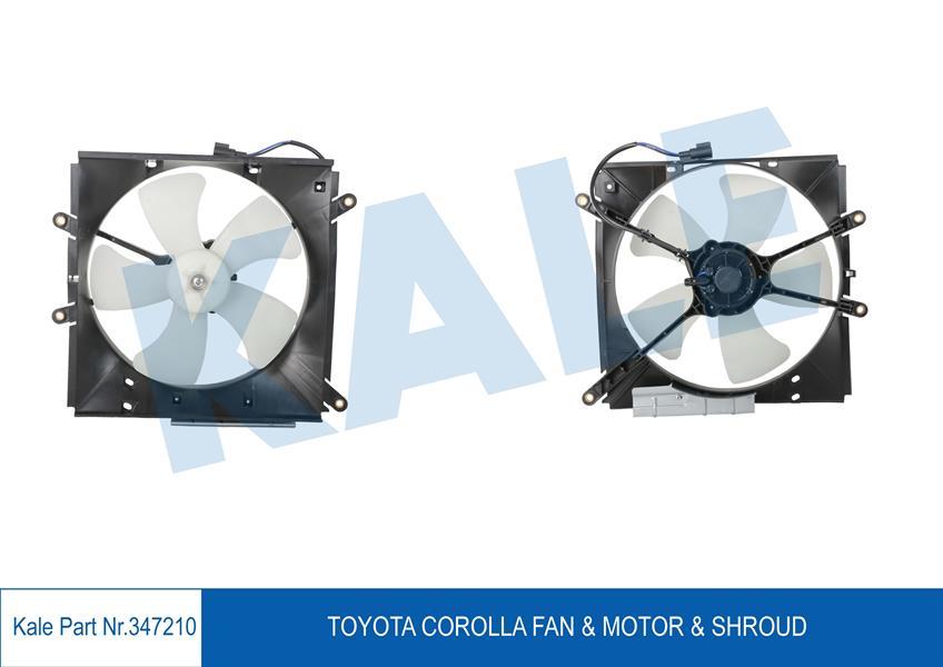 FAN MOTORU DAVLUMBAZLI TOYOTA COROLLA 1.3/1.6 AE101 KASA