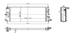 MOTOR SU RADYATORU ESCORT CLX 1.6 ZETEC 95 01 2 SIRA AL PL